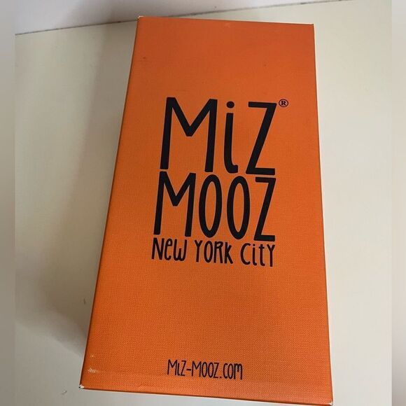 NIB- Miz Mooz Leather Wide Width Heeled Sandals - Cienna - Picture 3 of 8